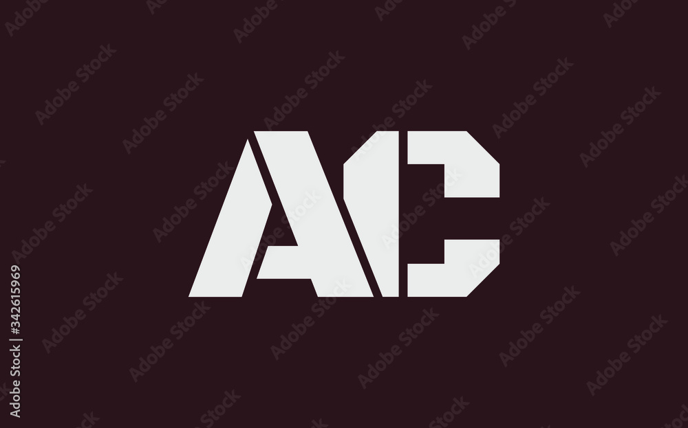 AC or CA and A, C Uppercase Letter Initial Logo Design, Vector Template AC or CA and A, C Uppercase Letter Initial Logo Design, Vector Template