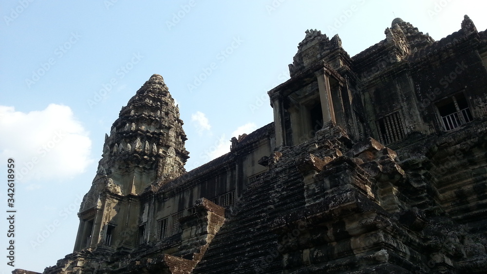 A shot of Angkor Wat temple