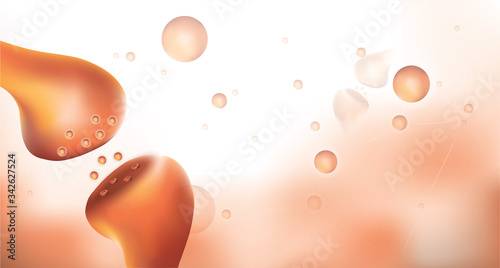 The human endocannabinoid system work body and brain backgrounds.