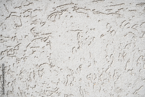 Detailed texture of decorative stucco