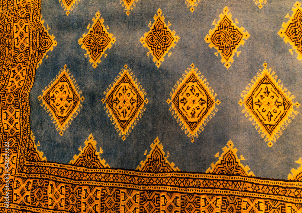 Generic carpet designs, with decorative and floral motifs Generic carpet designs, with decorative and floral motifs