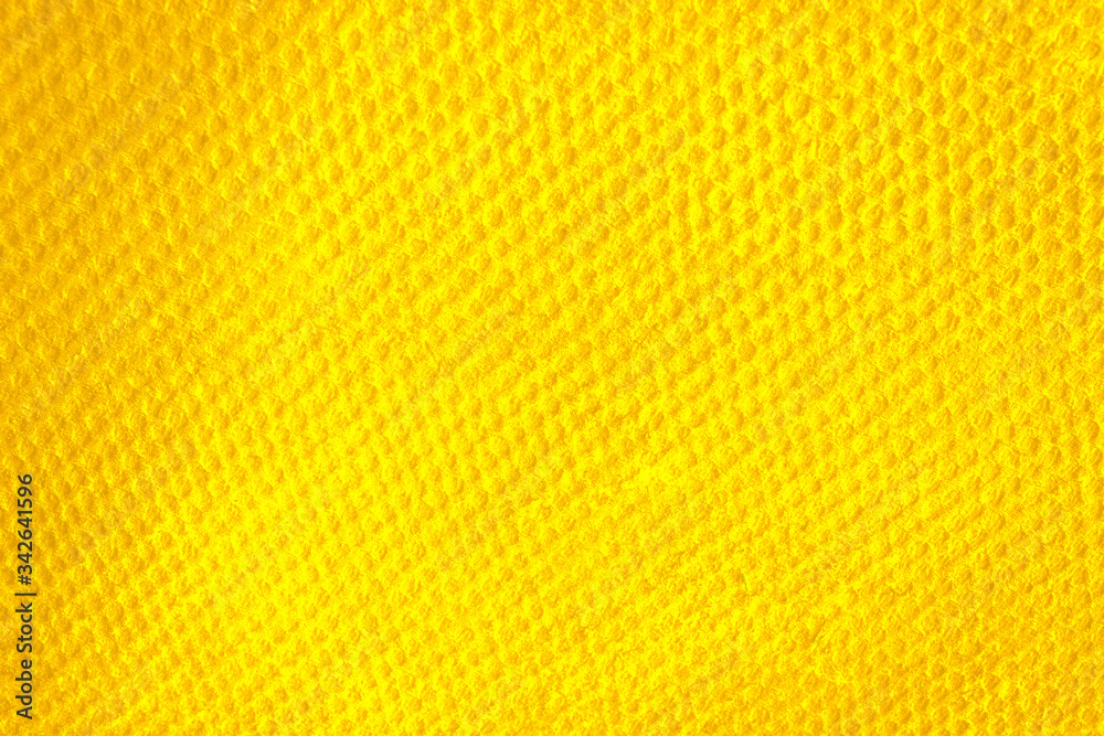yellow towel close-up fabric and texture background. yellow towel close-up fabric and texture background.