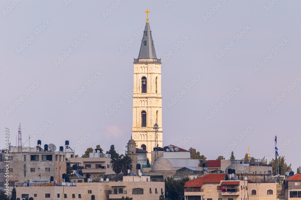 The church Russian Candle on Mount of Olives