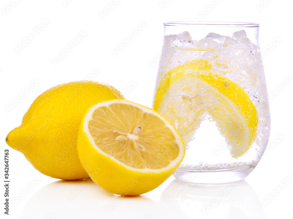 lemon juice isolated on white background. lemon juice isolated on white background.