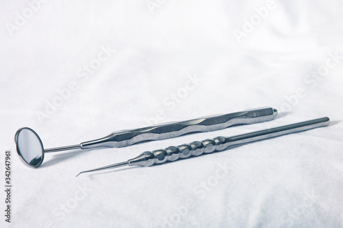 dental tools stainless metallic