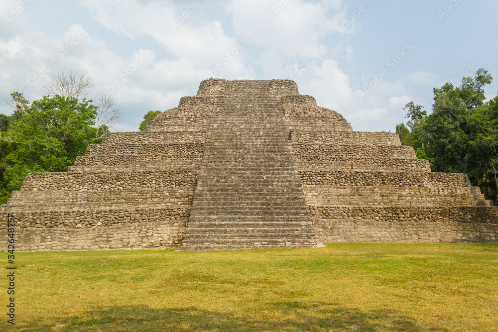 Zona Arqueológica Chacchoben, Quintana Roo, México.