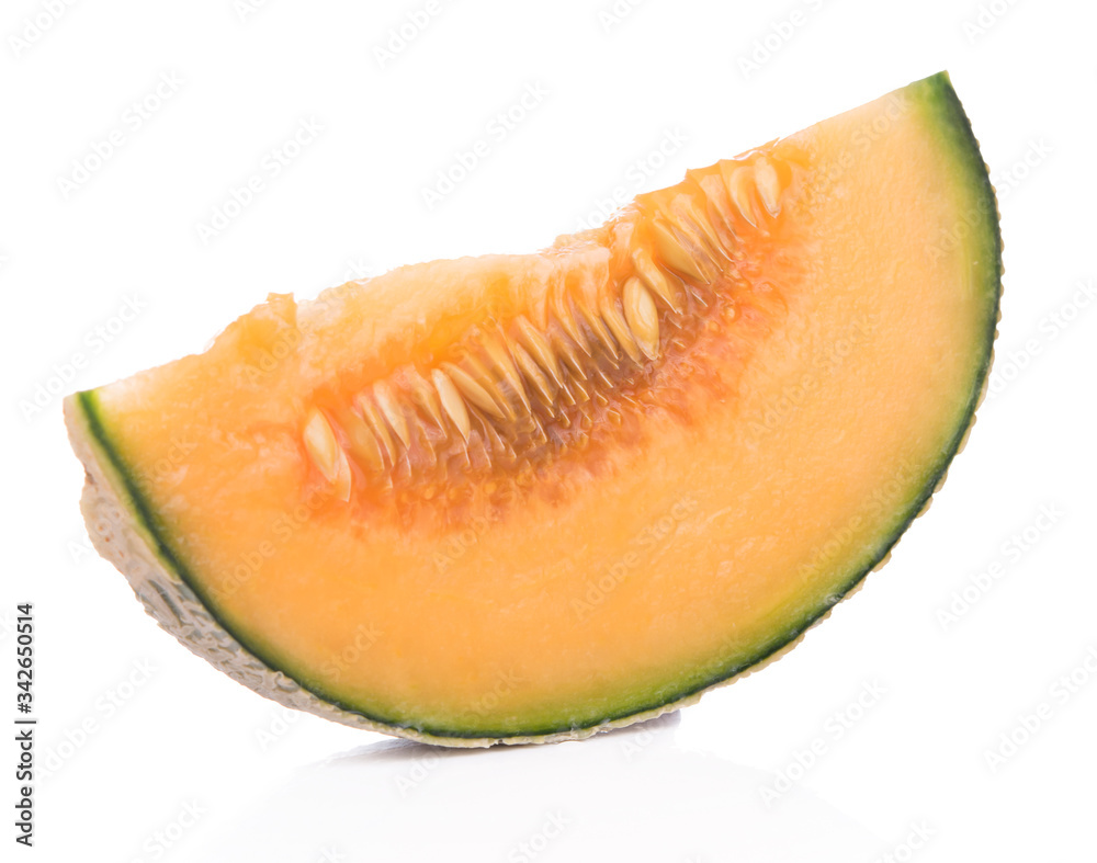 Cantaloupe,healthy fresh fruit from nature isolated on a white background. Cantaloupe,healthy fresh fruit from nature isolated on a white background.