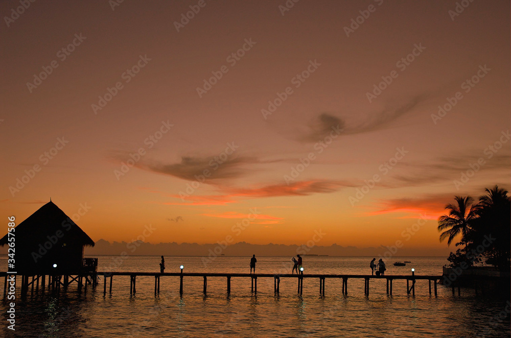 Sunset Maldives