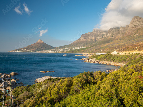 Chapman Peak Drive as a scenic landscape and road trip area in South Africa