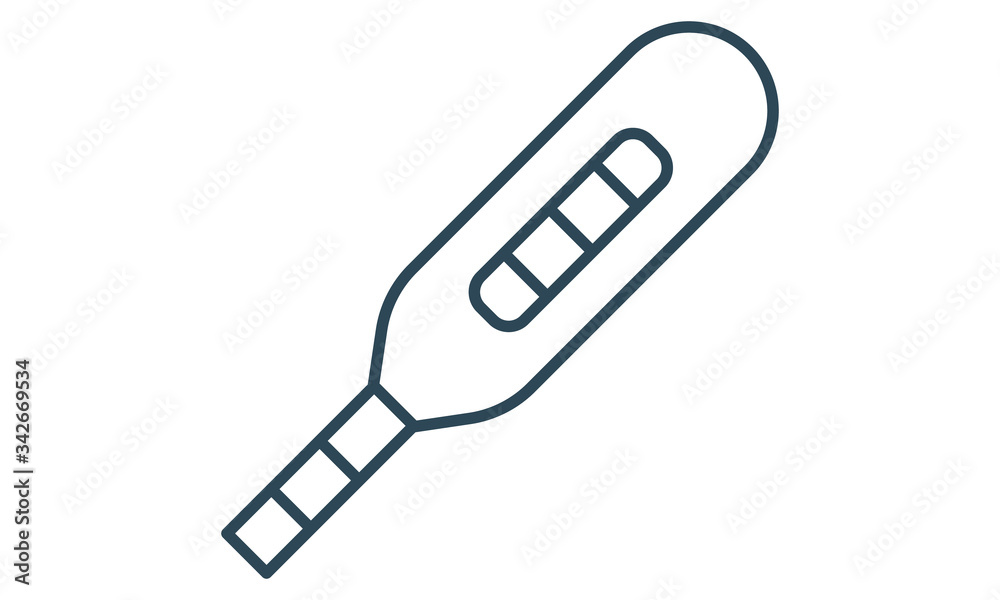 Pregnancy test with positive result icon for pregnancy and health concepts Pregnancy test with positive result icon for pregnancy and health concepts