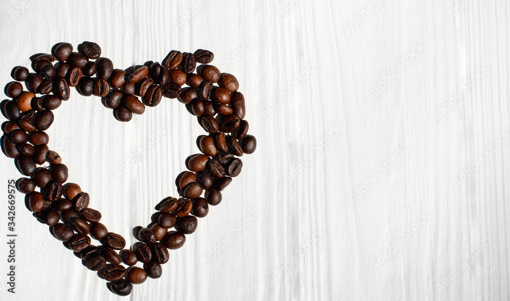 heart from coffee beans heart from coffee beans