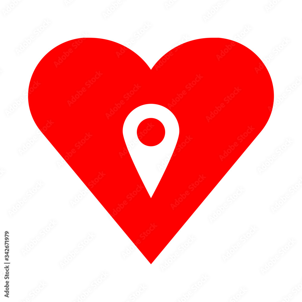 Heart shape and good sign instead. Feel good (the symbol is to share location) Heart shape and good sign instead. Feel good (the symbol is to share location)