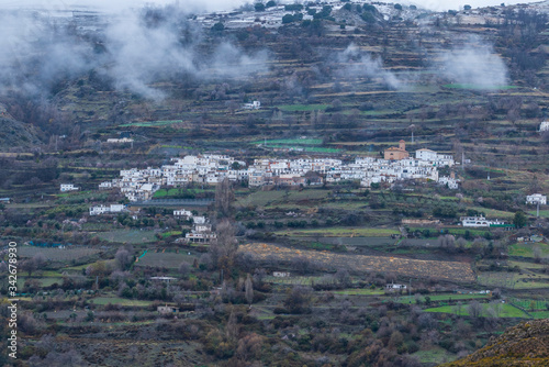 village in the Sierra Nevada mountains (Spain)