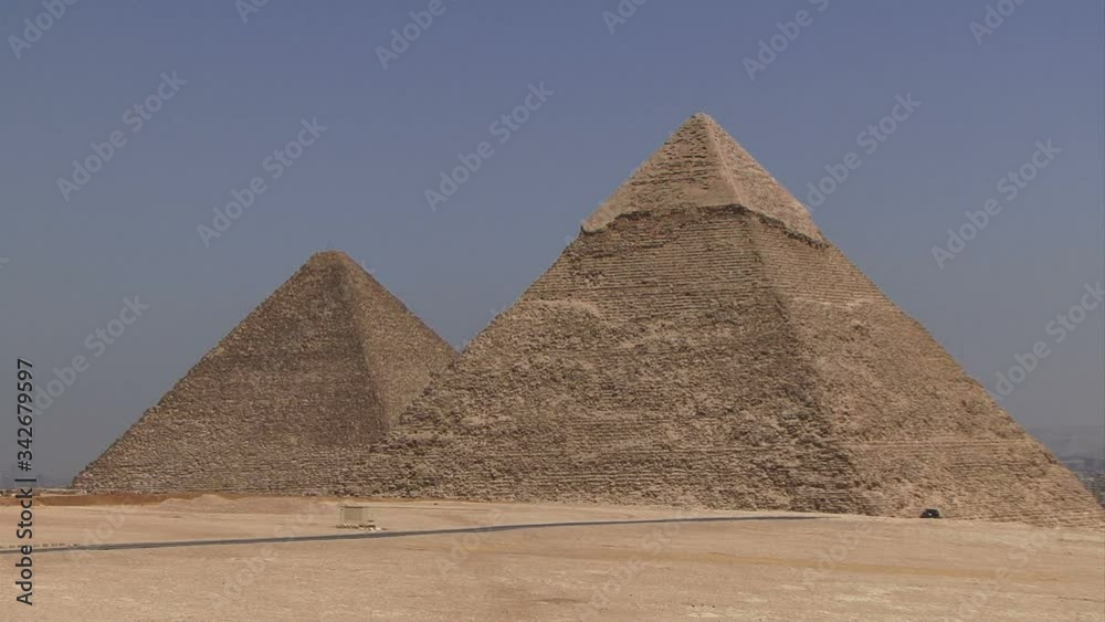 Pyramids of Giza in Egypt 