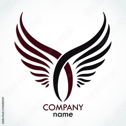 color double wings logo