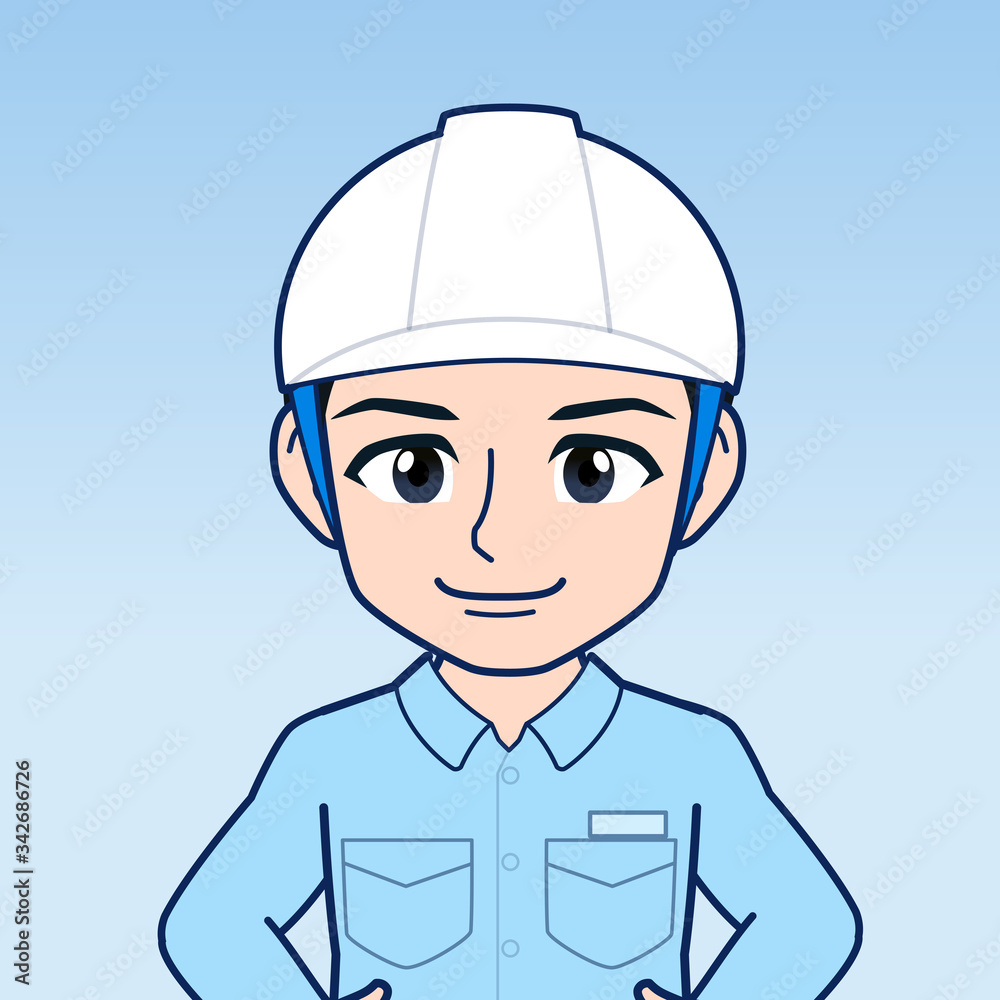 作業員の男性 作業員の男性
