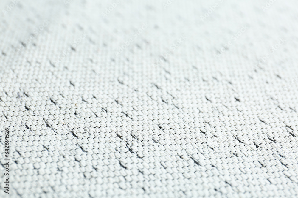 Obraz premium Texture of beautiful white fabric as background, closeup