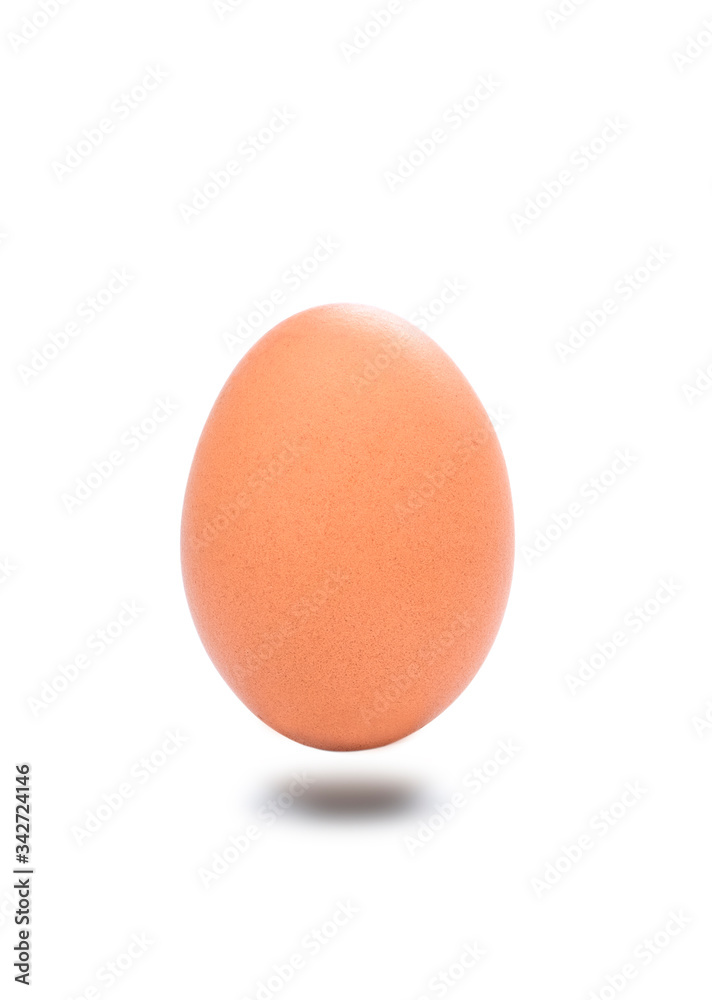 closeup cut out an egg isolated on white background with clipping path closeup cut out an egg isolated on white background with clipping path