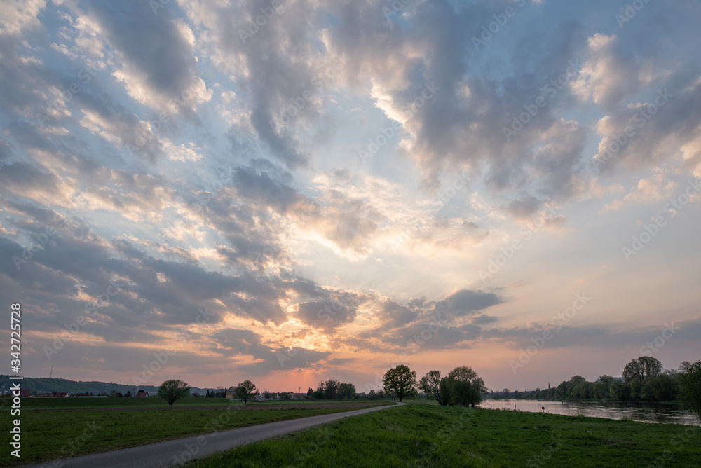 Obraz premium Sonnenuntergang