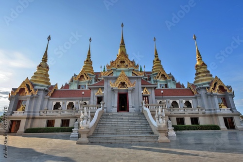  Ancient pagoda architecture  Wat Tang Sai Temple, Bang Saphan in Prachuap Khiri Khan © Realfoto