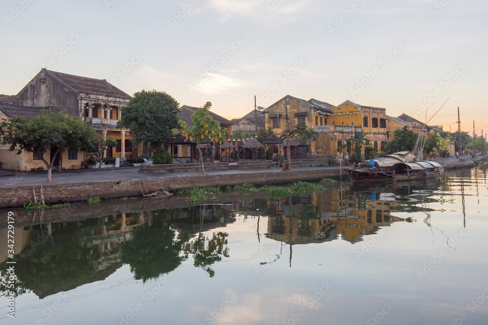 view of Hoi An ancient town, UNESCO world heritage, at Quang Nam province. Vietnam. Hoi An is one of the most popular destinations in Vietnam
view of Hoi An ancient town, UNESCO world heritage, at Quang Nam province. Vietnam. Hoi An is one of the most popular destinations in Vietnam
