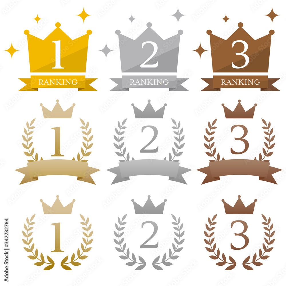 ランキング アイコン01 Stock Vector Adobe Stock