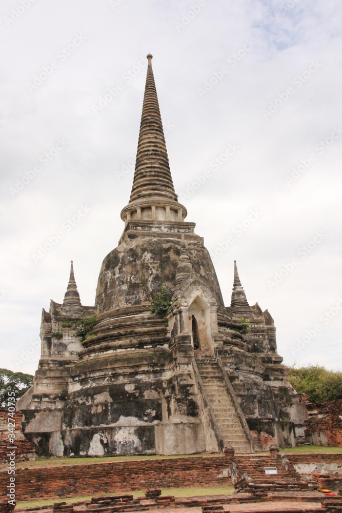 Wat Phra Sri Sanphet Temple of Ayutthaya