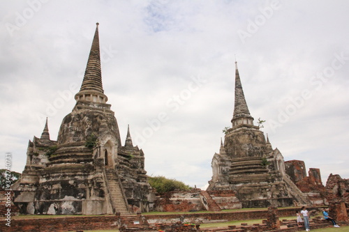 Wat Phra Sri Sanphet Temple of Ayutthaya