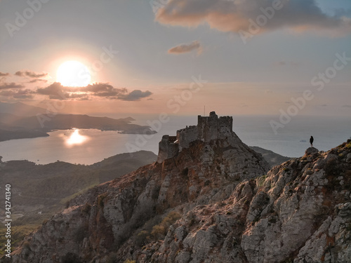 Volterraio castel in elba island