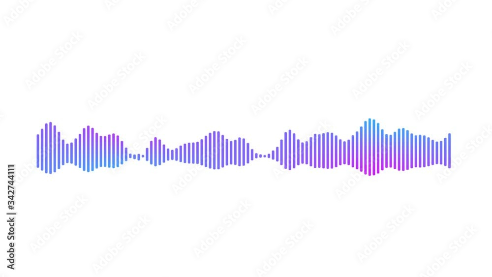 The movement of the audio graph or audio clip from the phone in. The movement of the audio graph or audio clip from the phone in.