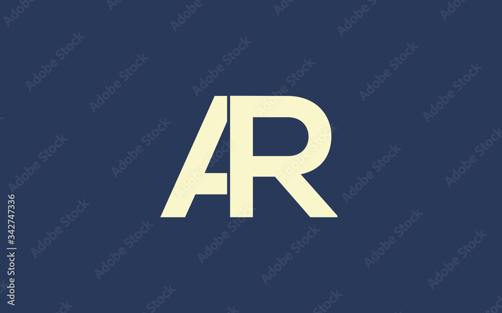 AR or RA and A, R Uppercase Letter Initial Logo Design, Vector Template AR or RA and A, R Uppercase Letter Initial Logo Design, Vector Template