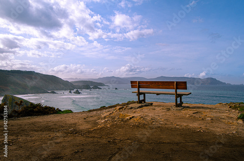 bench with nice views