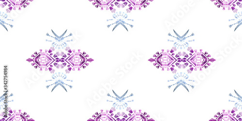 Ornamental print pattern. Decorative texture for surface design. Filigree vector