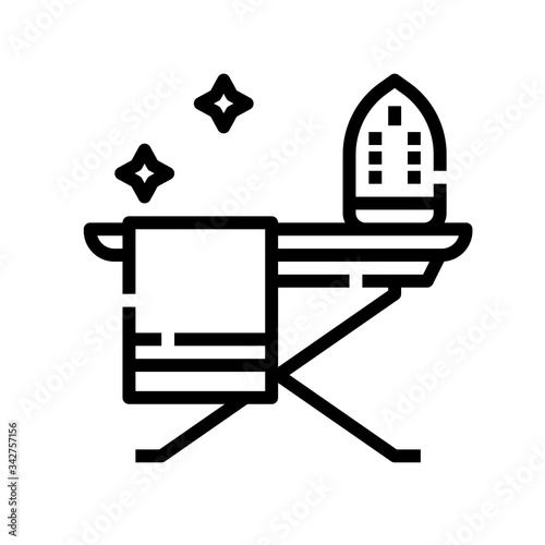 Ironing board  laundry  ironing  housework icon