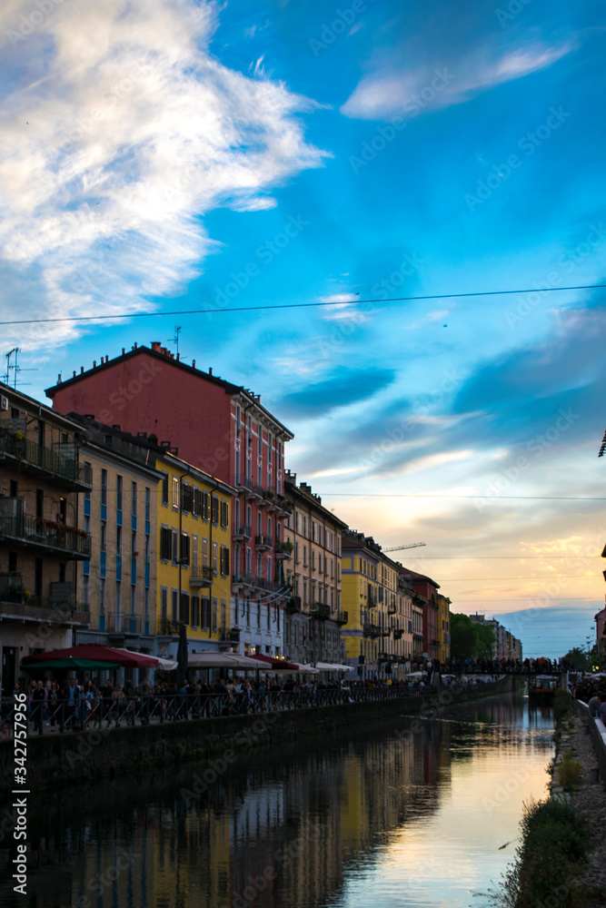 Naklejka premium Naviglio 3