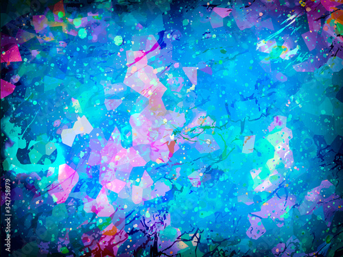 Opal gemstone background. Trendy fluid marble template for holiday designs, invitation, wedding, save the date, for poster, brochure, cover book, catalog. Vector