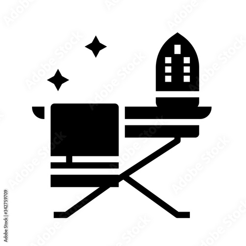 Ironing board  laundry  ironing  housework icon