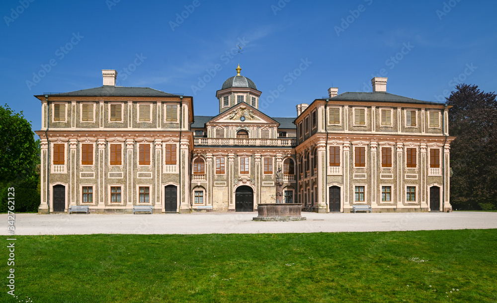 Castle Favorite baroque hunting lodge near Baden Baden, Germany, Europe