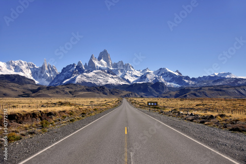 View to Fitz Roy from Route 23 in Patagonia, Argentina © Pat Zranujit