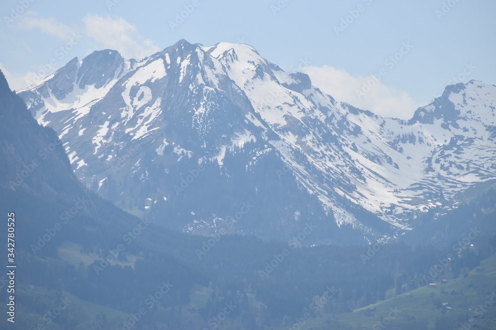 Bergpanorama Schweiz