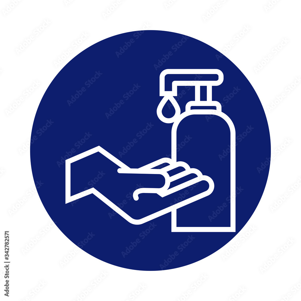 hand washing using antibacterial soap bottle block style hand washing using antibacterial soap bottle block style
