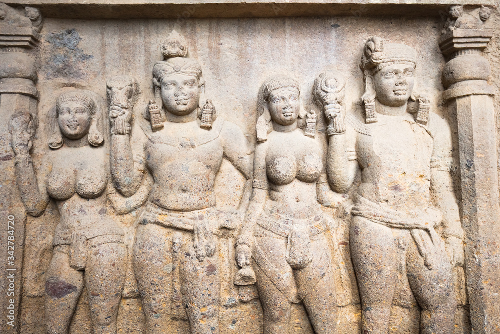 Kanheri Caves in Mumbai India