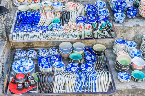 Handmade Colorful souvenir at Hoi An old town, Vietnam