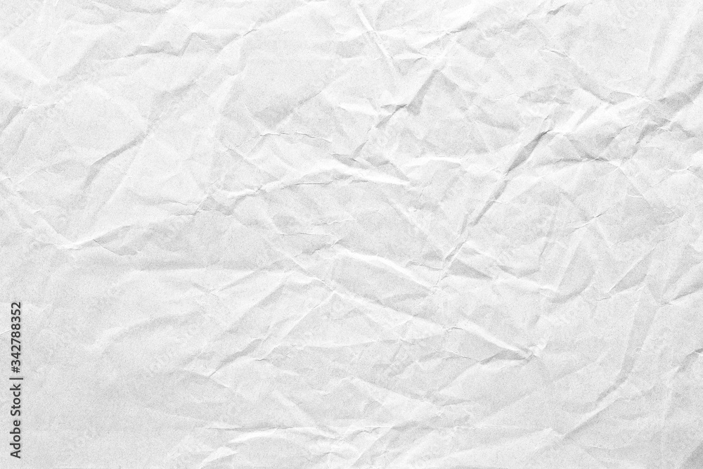 Crumpled white paper background texture Crumpled white paper background texture