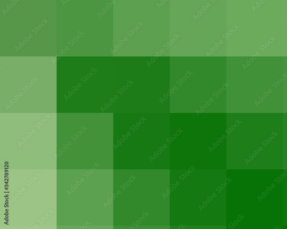 abstract green squares background.Green square shape background.Green square illustration.