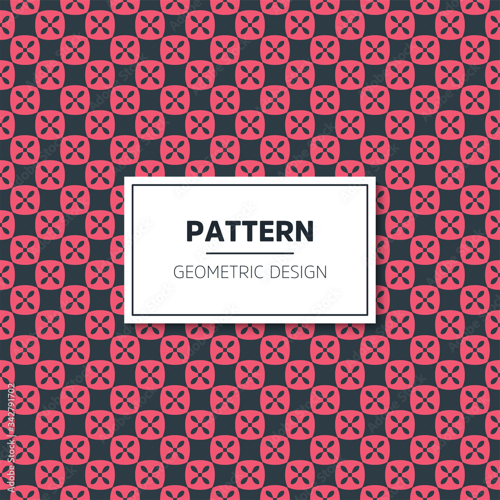 Seamless geometric black and white pattern Seamless geometric black and white pattern