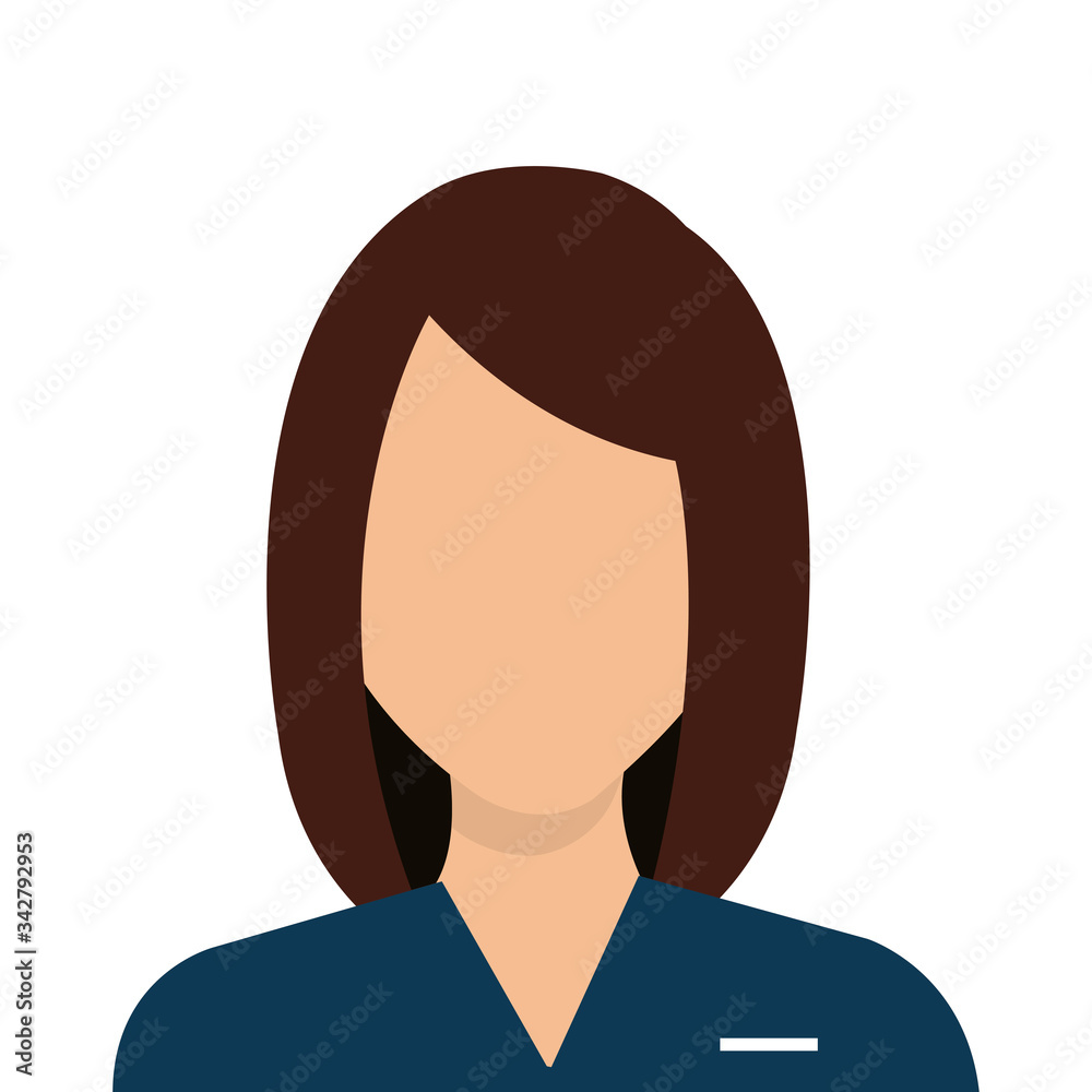 female paramedic avatar isolated icon vector illustration design female paramedic avatar isolated icon vector illustration design