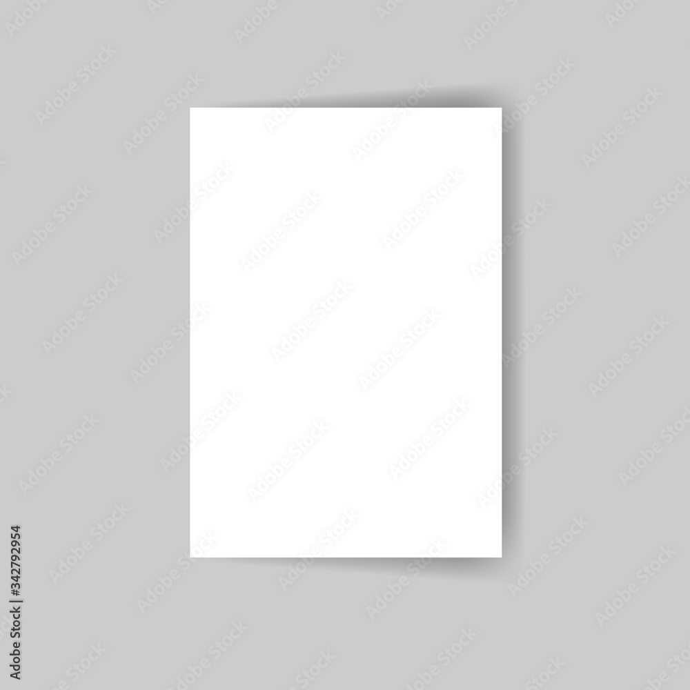 Blank of paper sheet