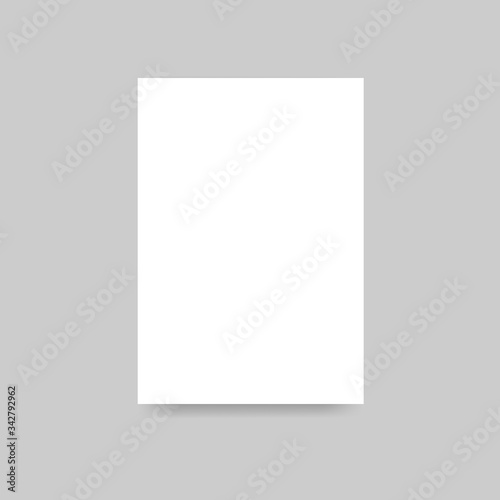 Blank of paper sheet