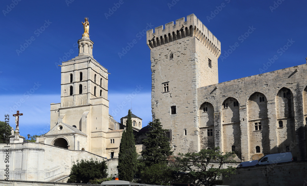 Pope's palace in Avignon, France
